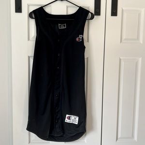 Champion Jersey dress, black, smalll
